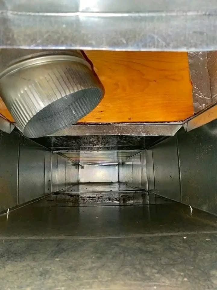 Air duct interior